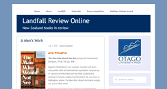 Desktop Screenshot of landfallreview.com